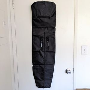 Black All Purpose Duffle Canvas All Purpose Bag with Shoulder Strap